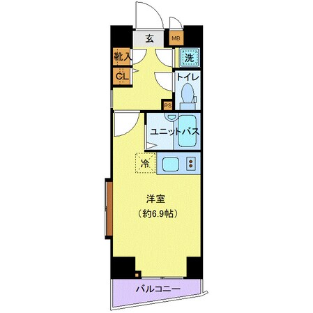 スパシエルクス門前仲町の物件間取画像